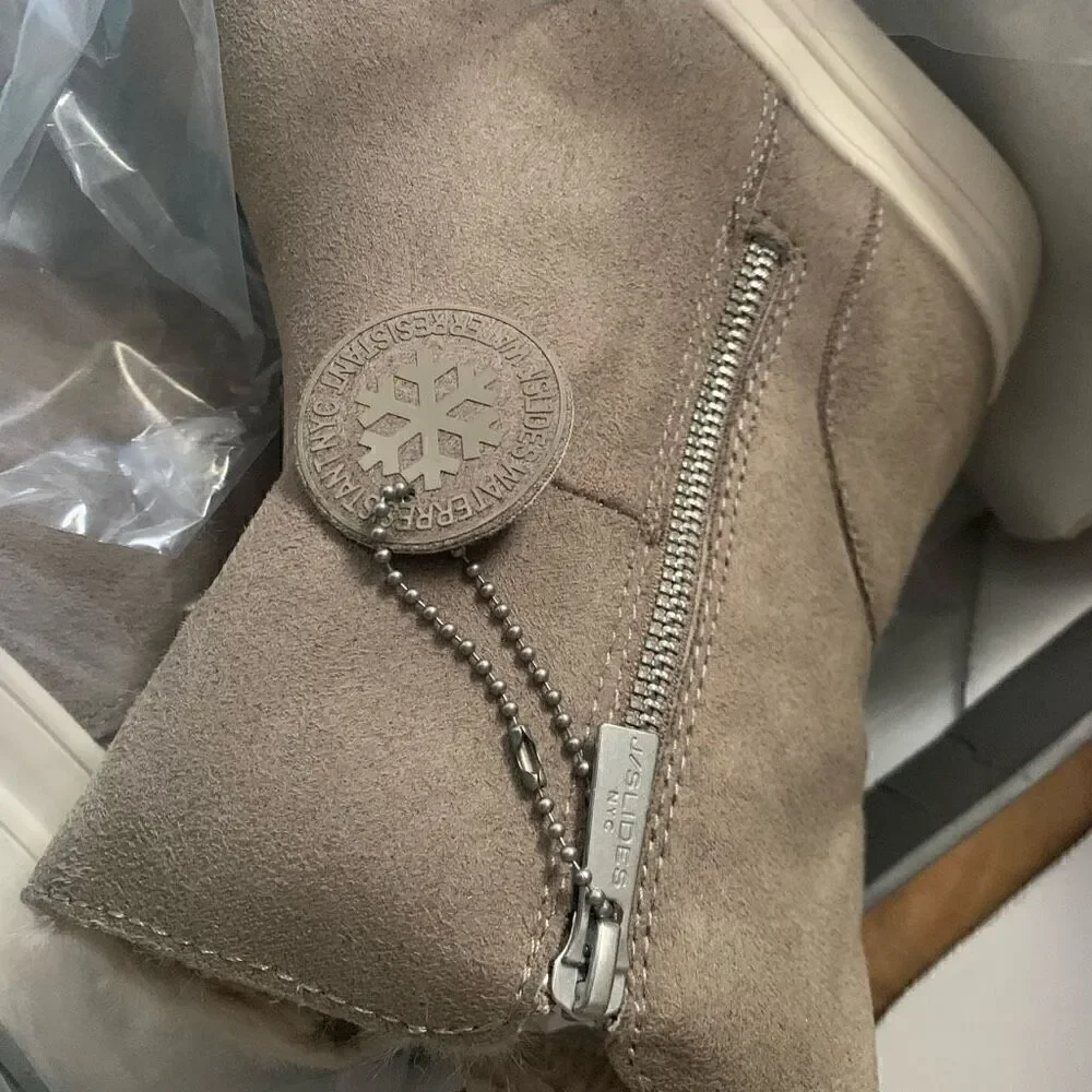 J/Slides | Waterproof Truly Faux Fur Boots